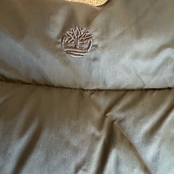 Timberland Stratham Down Vest Brown Zip Up Puffer Outdoor Gear Men’s XL, Camping - Picture 6 of 13